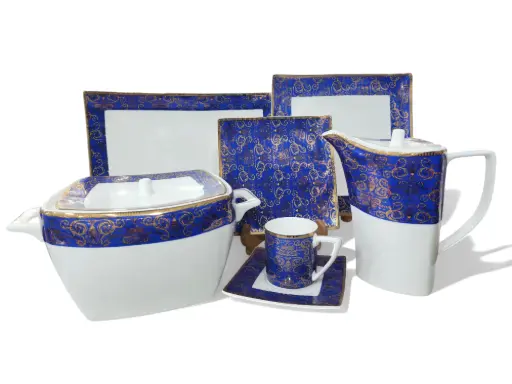 [HP001/45] Dinner Set Noritakes Bone China 61 pieces 8 person