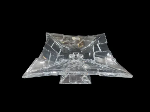 [185] Crystal Plate Bohemia 