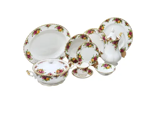 Dinner Set Royal Albert Original England 94 pieces 12 person