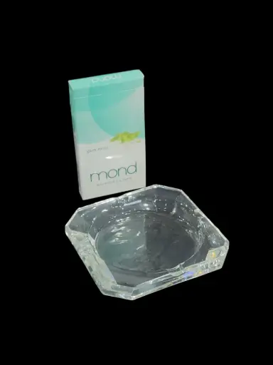 [1200] Crystal Ashtray 