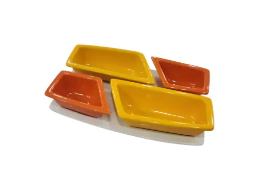 [35] Chip & Dip Snake Tray Ceramic