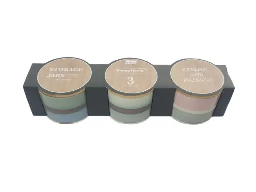 [55/210571] Storage Jar 3 pcs 
