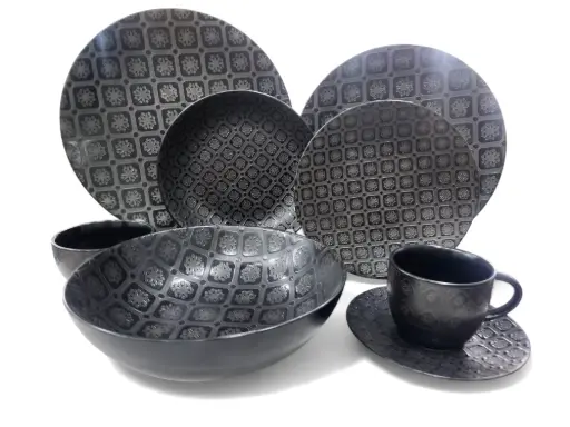 [0134/75] Dinner Set The White House Stoneware 52 pieces 8 person