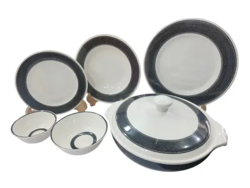 [195/46] Melamine Dinner Set 78 pcs 8 Person