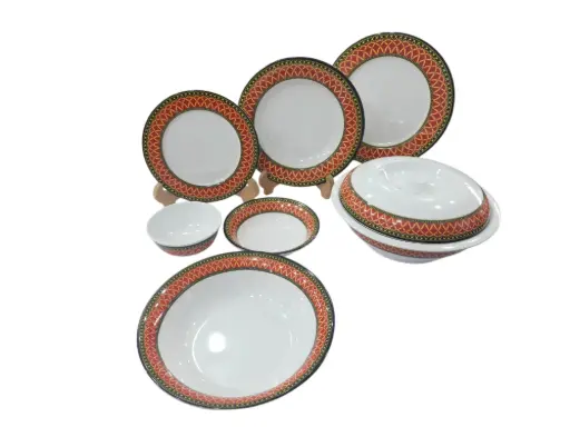 [125/] Melamine Dinner Set 44 pcs 6 Person 