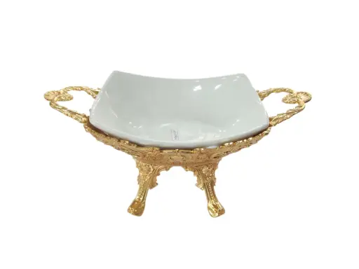 [115/40071771] Mattel Fruit Basket with Ceramic Dish