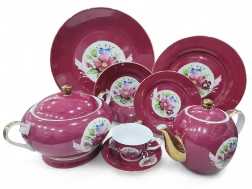 [Gardiner 1] Gardiner Dinner Set 65 Pieces 6 Person 