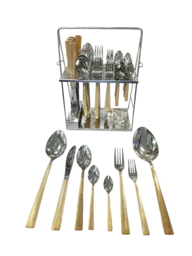 [265/5505110] Cutlery Set with stand Alpenberg 38 Pcs 6 Person 