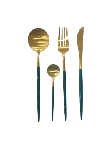 [85/240586] Cutlery Set with Box 24 Pcs 6 Person 