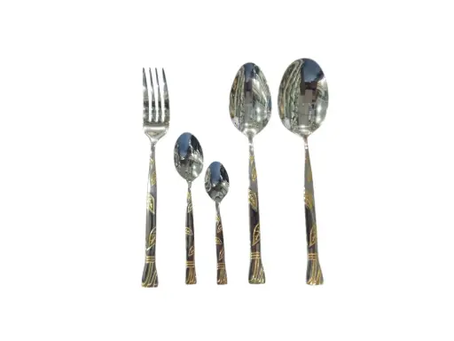 [9500] Cutlery Set with Box 30 Pcs 6 Person 