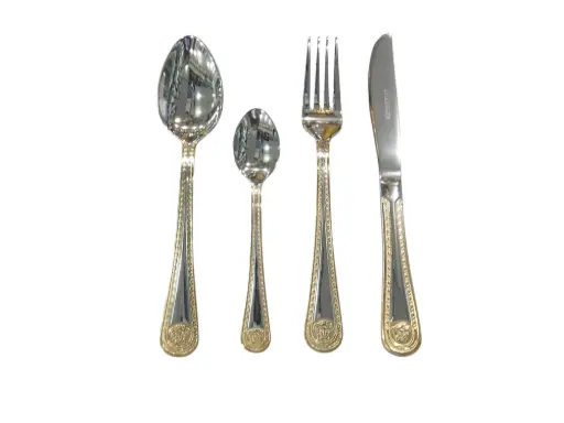 [320/1107480] Cutlery Set with Box 80 Pcs 12 Person 