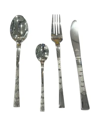 [58/13] Cutlery Set with Box Arshia 86 Pcs 12 Person