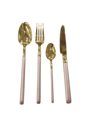 [160/5005024] Cutlery Set with Box 24 Pcs 6 Person 
