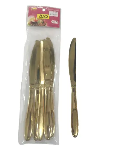 [20/7707422] Knife Gold 6 Pcs 