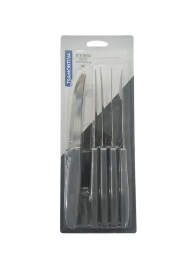 [4500] Fruit knife 6 pcs Tramontina Brazil 