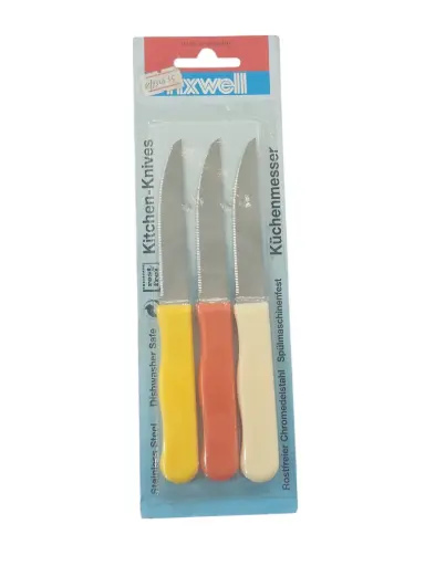 [18/850533] Fruit knife 3 pcs Tramontina Brazil