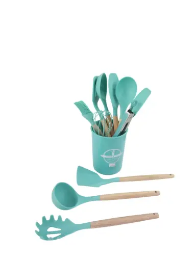 [38/14010420] Kitchen Set Silicon 7 pcs 