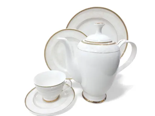 [Duke] Tea Set Bone China Yamatos Collection 24 Pieces 6 Person