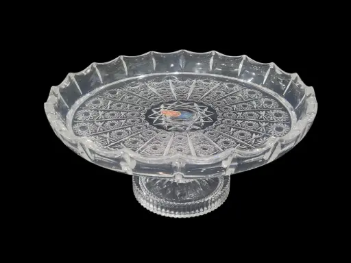 [6500] Cake Stand Bohemia China 