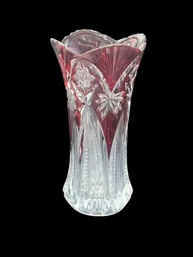 [3500] China Crystal Vase