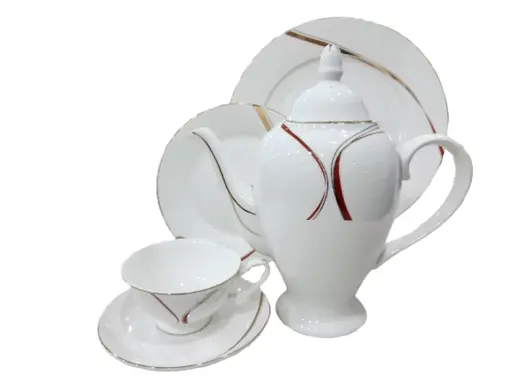 [Royal Albert] Tea Set Bone China 24 Pieces 