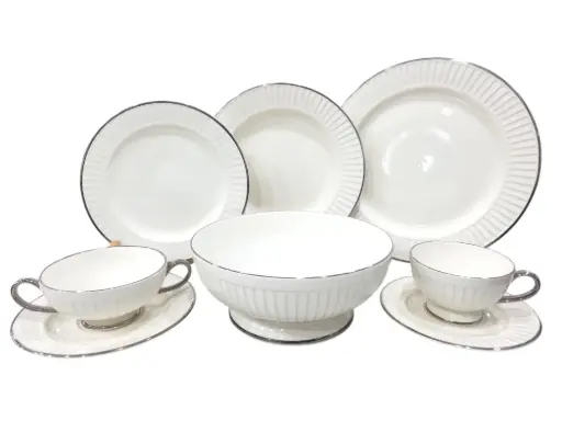 [Drape/PL] Plate Set Imperial Collection 43 Pieces 6 Person