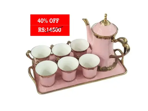 Serving Tea Set 8 pcs 6 Person