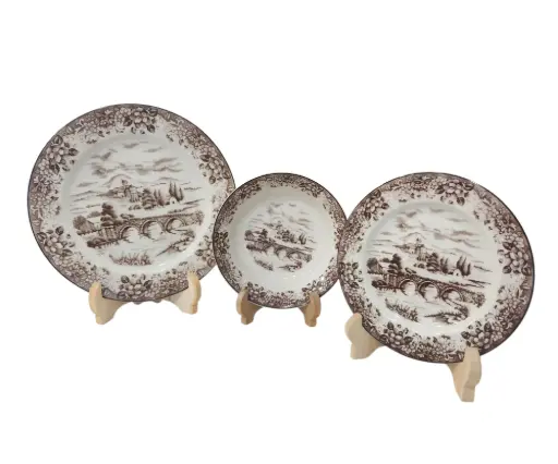 [0093] White House  Plate Set 18 Pieces 6 Person