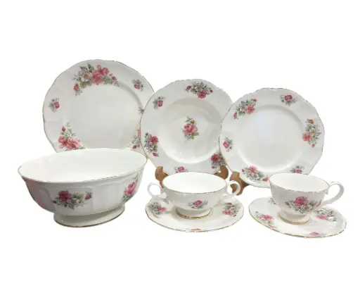 [Delight/43] Plate Set Imperial Collection 43 Pieces 6 Person