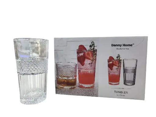[181/25] Glass Danny Home 6 Pieces 