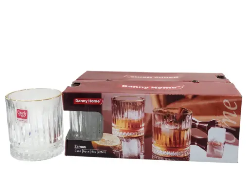 [28/6pcs] Glass Danny Home 6 Pieces 