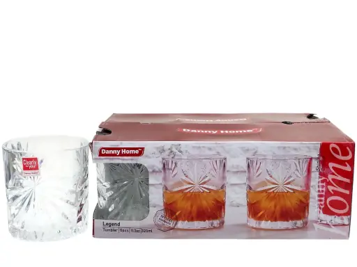 [135/6pcs] Glass Danny Home 6 Pieces 