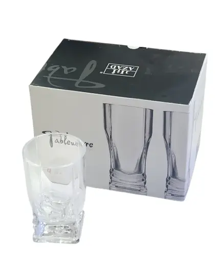 [14.] Glass 6 Pieces Acrylic Taiwan 