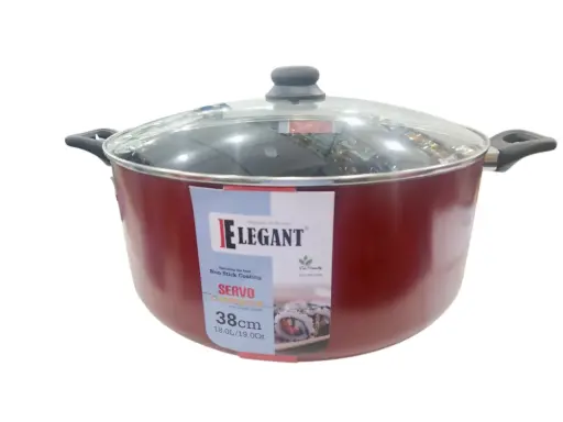 [EK768338/125/30] None Stick Casserole 38cm Elegant 