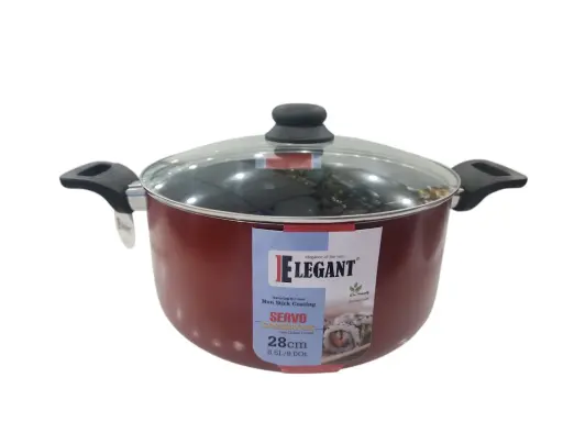 [EK678328/75/19] None Stick Casserole 28cm Elegant  