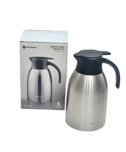 [103064/85/30070] Stainless Steel Vacuum Pot 2.0L Solidware 