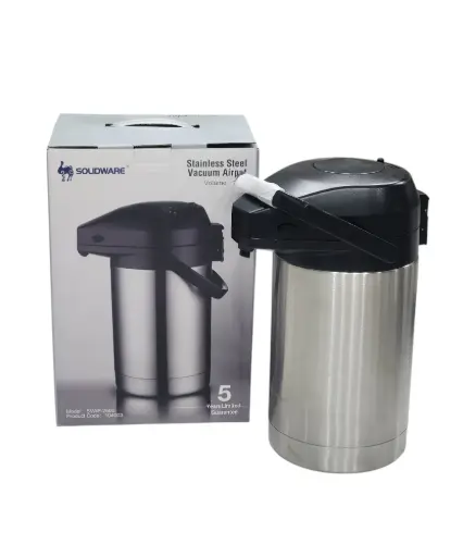[104003/135/58] Stainless Steel Vacuum Air Pot 2.5L Solidware 