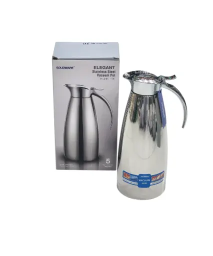 [103007/135/51010] Stainless Steel Vacuum Pot 1.0L Solidware 