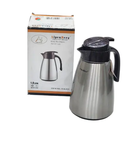 [FLK-024/45/421305]  Stainless Steel Vacuum Flask 1.0L Alpenberg