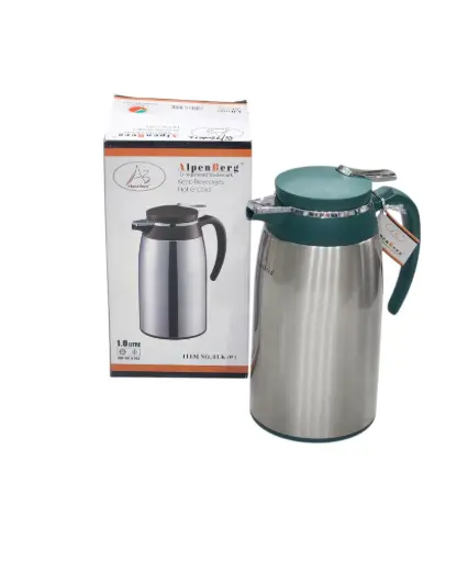 [FLK-051/55/22010]  Stainless Steel Vacuum Flask 1.0L Alpenberg