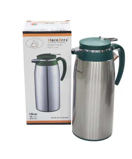 [FLK-061/75/37010]  Stainless Steel Vacuum Flask 1.6L Alpenberg