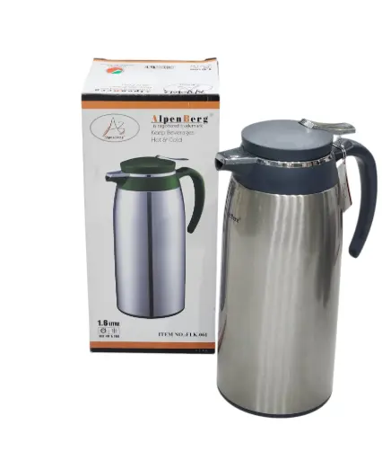[FLK-061/75/37010-.]  Stainless Steel Vacuum Flask 1.6L Alpenberg