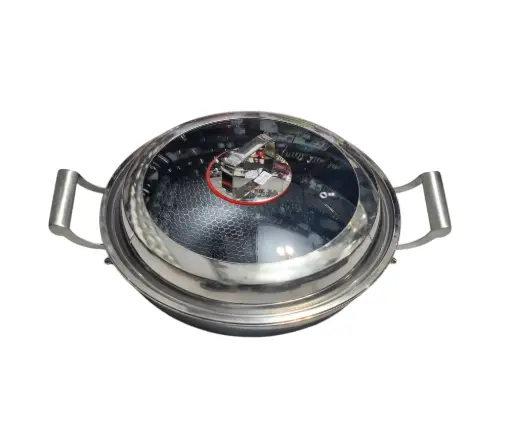 [85/20] Karahi with Lid 28cm Laser coated 