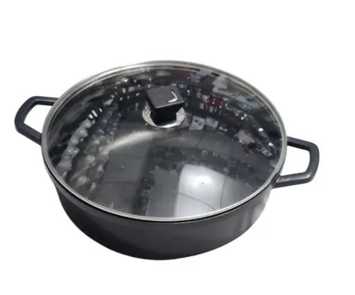 [115/45] Karahi with Lid 32cm Nonstick