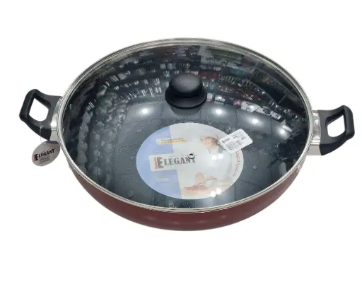 [75/25] Karahi with Lid 34cm Elegant 