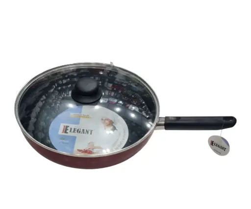 [68/26] Karahi with Lid 30cm Elegant 