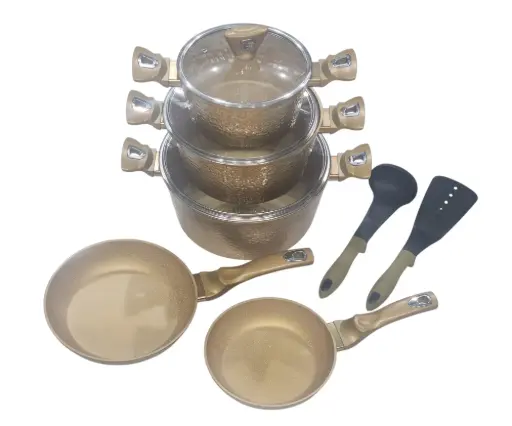[45/12]  Cooking Set  None Stick 10pcs