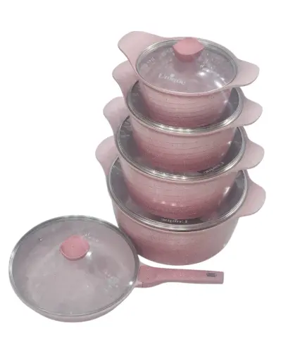 [36/10]  Cooking Set None Stick 10pcs