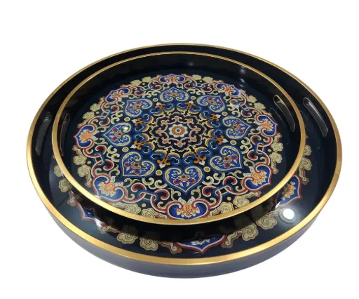 [125/4305136]  Serving Tray 2pcs Set Angela