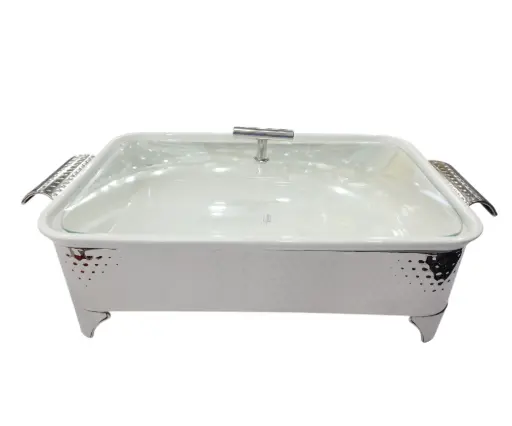 [145/43010/007] Brilliant  Food Warmer Silver Stand 15"  